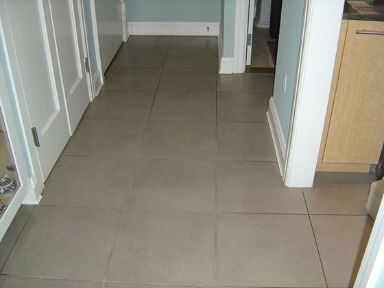Grout Color Sealed